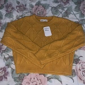 cropped elodie sweater